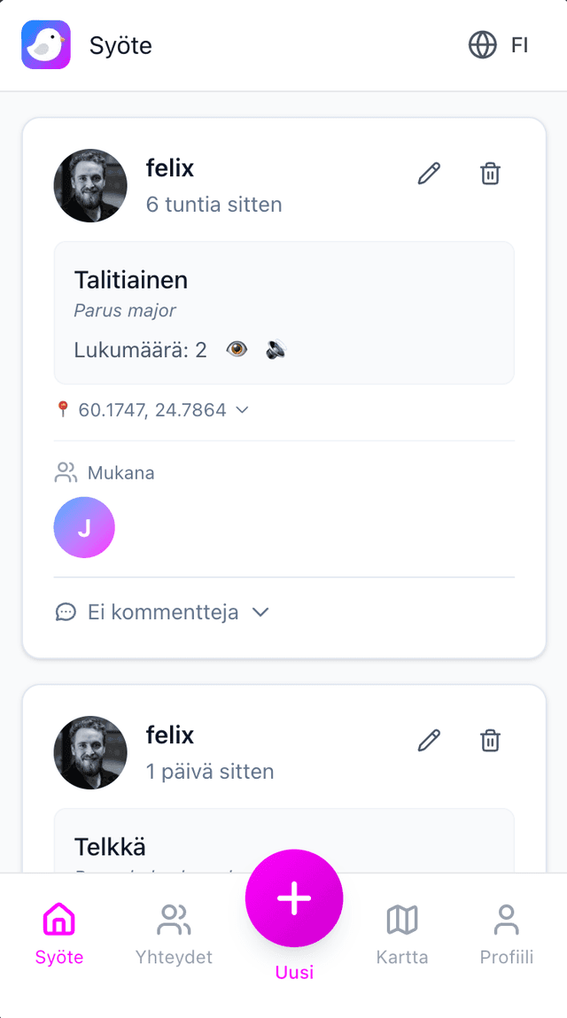 Syötteesi